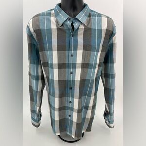 Tommy Bahama Marabella Plaid in “Shipwreck Blue”‎ L/S Shirt Men’s XL MSRP $145